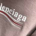 「#2230」Balenciaga Polar Fleece Coke Hooded Sweatshirt