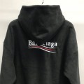 「#2231」Balenciaga Polar Fleece Coke Hooded Sweatshirt