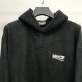 「#2231」Balenciaga Polar Fleece Coke Hooded Sweatshirt