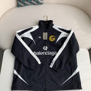 「#2233」Balenciaga patchwork team jacket
