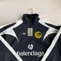 「#2233」Balenciaga patchwork team jacket