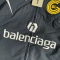 「#2233」Balenciaga patchwork team jacket