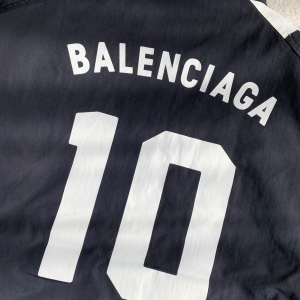 Balenciaga patchwork team jacket