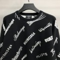 「#2236」Balenciaga letter sweater