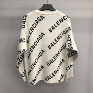 「#2238」Balenciaga letter sweater