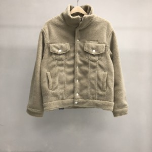 「#2240」Balenciaga lettered lambswool jacket