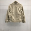 「#2240」Balenciaga lettered lambswool jacket