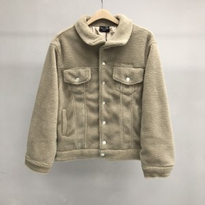 「#2240」Balenciaga lettered lambswool jacket