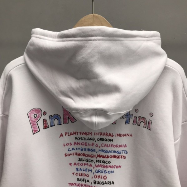 Balenciaga printed hooded sweatshirt