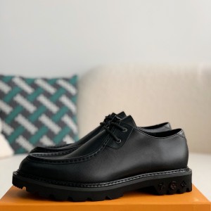 「#2256」Louis Vuitton Men's Leather Shoes