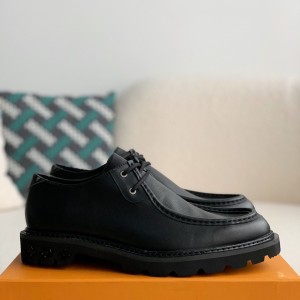 「#2256」Louis Vuitton Men's Leather Shoes