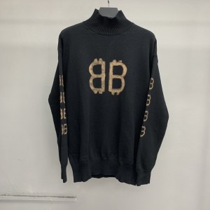 「#2289」Balenciaga Bitcoin turtleneck sweater