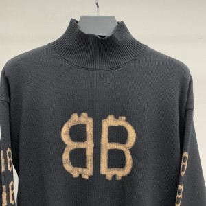 「#2289」Balenciaga Bitcoin turtleneck sweater