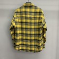 「#2290」Balenciaga reversible plaid shirt jacket