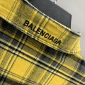 「#2290」Balenciaga reversible plaid shirt jacket