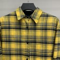 「#2290」Balenciaga reversible plaid shirt jacket