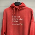 「#2298」Balenciaga lettered washed sweatshirt