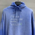 「#2299」Balenciaga lettered washed sweatshirt