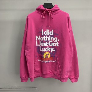 「#2301」Balenciaga Lucky hooded sweatshirt