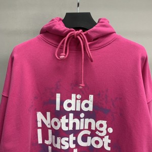 「#2301」Balenciaga Lucky hooded sweatshirt