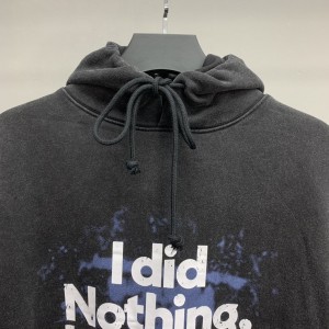 「#2302」Balenciaga Lucky hooded sweatshirt