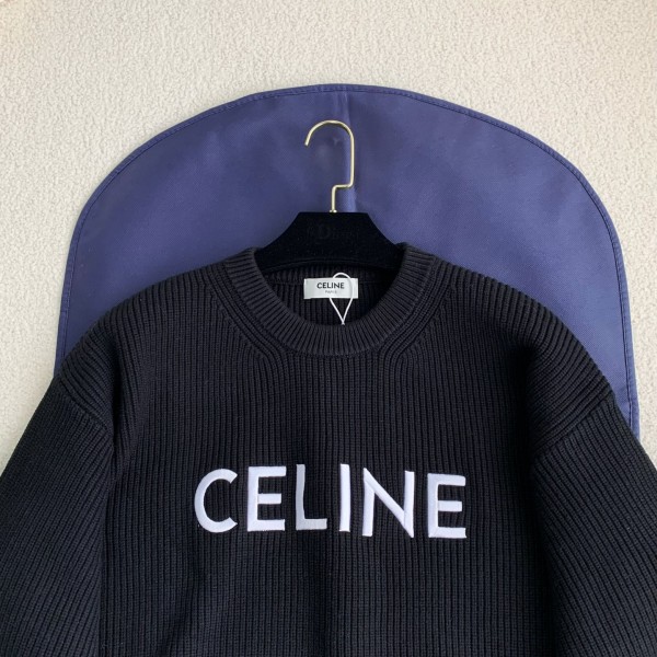 Celine sweater knitted material