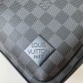 「#2328」Louis Vuitton damier graphite Men's Shoulder Bags M45302, Top Quality Size: 20X31X7cm