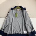 「#2342」Gucci Men's knitted sweater jacket