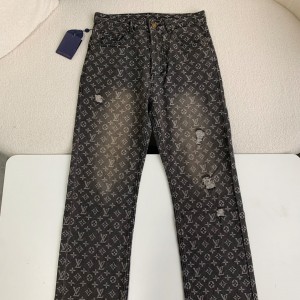 「#2199」Lv 2023ss show style wave jeans
