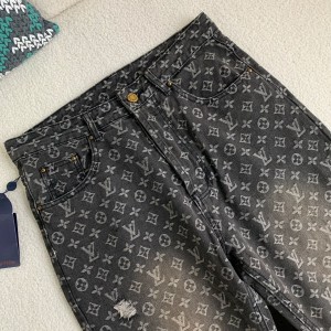 「#2199」Lv 2023ss show style wave jeans