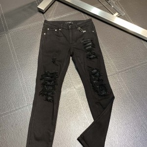 「#1855」Amiri slim fit petite straight jeans