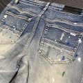 「#1854」Amiri slim fit petite straight jeans