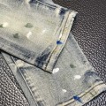 「#1854」Amiri slim fit petite straight jeans