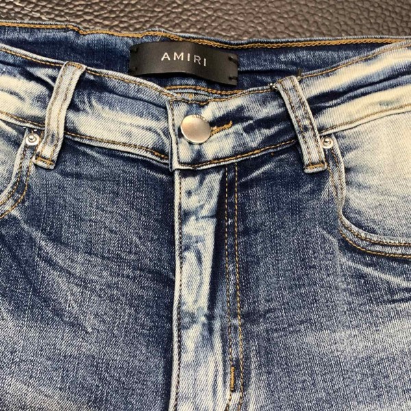 Amiri slim fit petite straight jeans