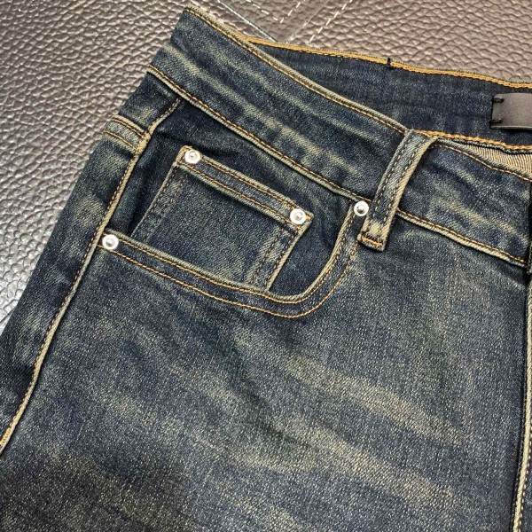 Amiri slim fit petite straight jeans