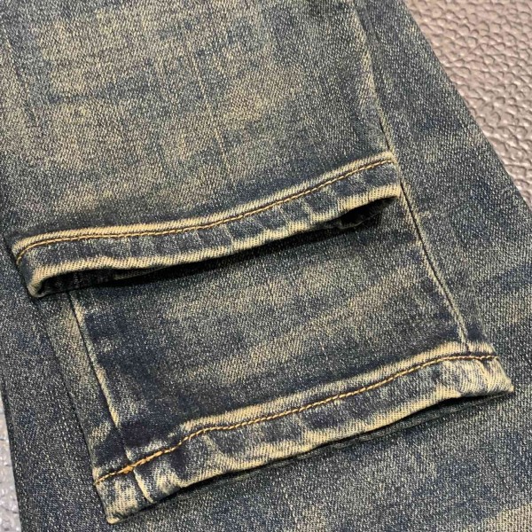 Amiri slim fit petite straight jeans