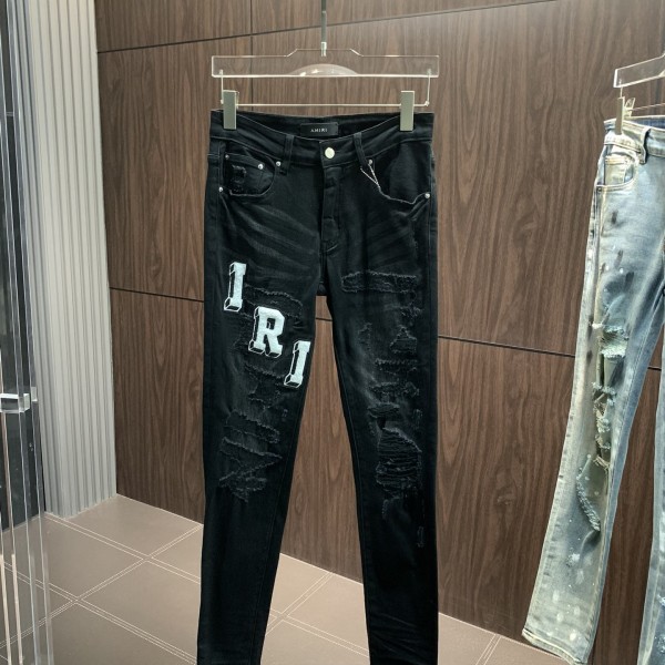 「#1842」Amiri slim fit petite straight jeans