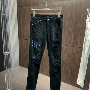 「#1830」Amiri slim fit petite straight jeans