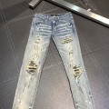 「#1825」Amiri slim fit petite straight jeans