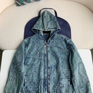 「#2388」Louis Vuitton Jean hooded jacket