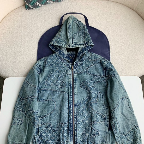 Louis Vuitton Jean hooded jacket