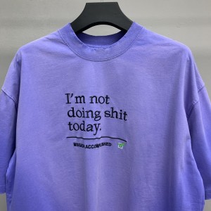 「#2448」Balenciaga has a bad alphabet t-shirt