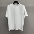 「#2451」Balenciaga neckline hardware perforated T-shirt