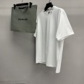 「#2451」Balenciaga neckline hardware perforated T-shirt
