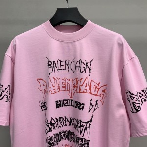 「#2452」Balenciaga doodle year of the Dragon Alphabet T-shirt