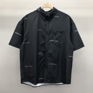 「#2455」Balenciaga bullet screen short sleeve shirt
