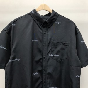 「#2455」Balenciaga bullet screen short sleeve shirt
