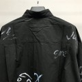 「#2456」Balenciaga BLCG graffiti long-sleeved shirt