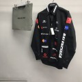 「#2458」Balenciaga LOGO LOGO racing style long sleeve shirt