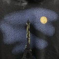「#2467」Balenciaga Paris tower mud dyed hoodie